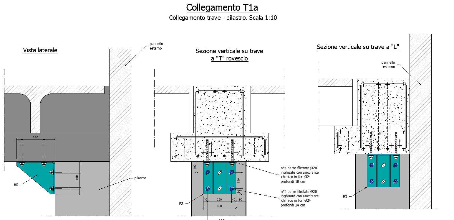 Particolare-del-collegamento-trave-pilastro